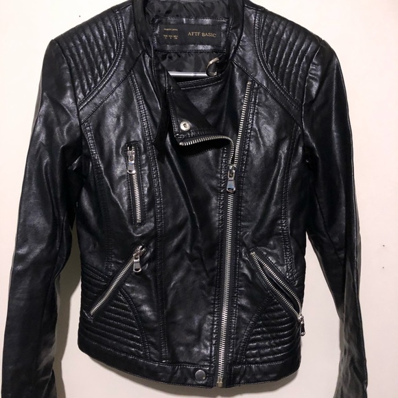Faux leather jacket - Picture 1 of 3